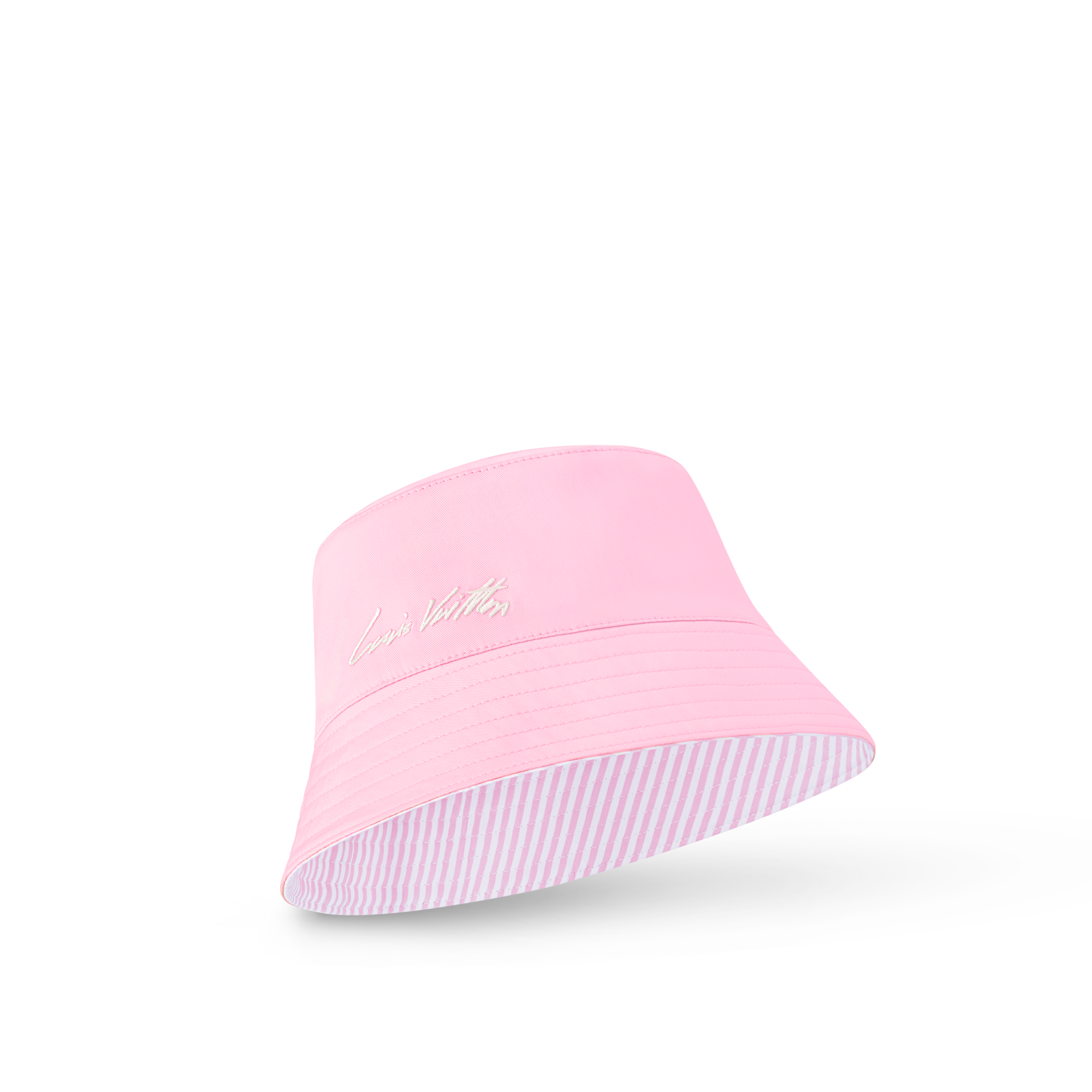 LV League Striped Bucket Hat S00 - Women - Accessories